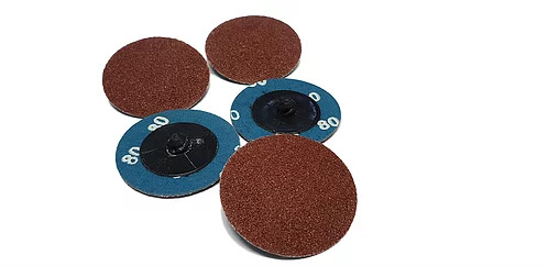 5pc 2 Roloc Sanding Disc 120 Grit Aluminum Oxide Fine