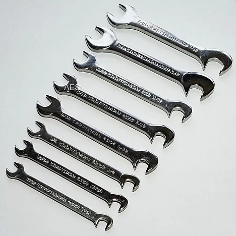 AIRCRAFT TOOLS  NEW CRAFTSMAN 8PC COMBINATION  SPANNER SET A/F UK SELLER 
