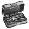 FACOM RL.161-2P6U  -  17-PIECE 1/4" INCH 6-POINT SOCKET SET - RL.161